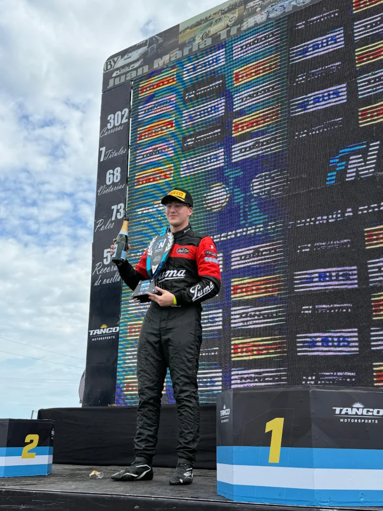 Santino Roberi destacó en la Fórmula Nacional