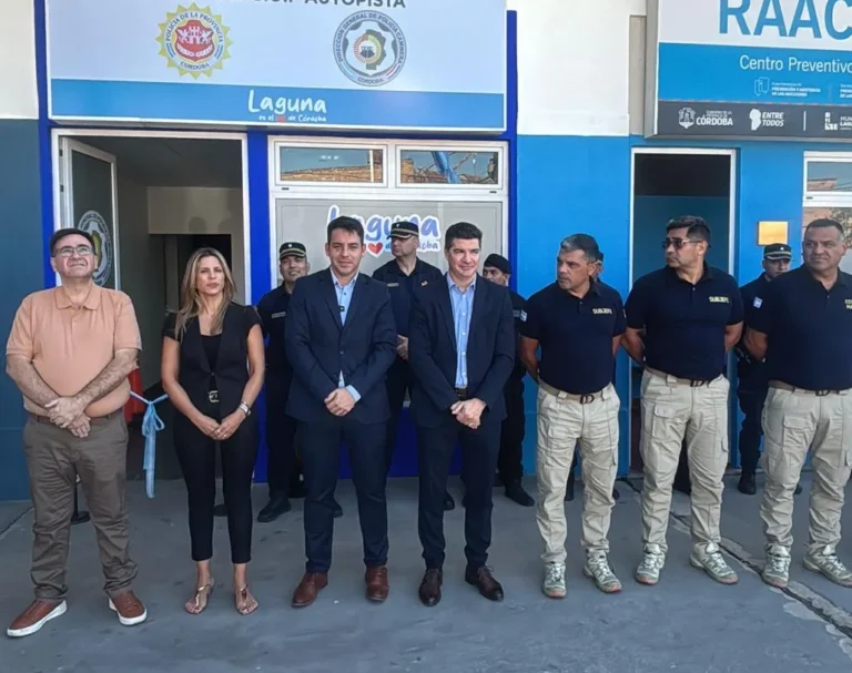 Inauguración del G.O.P. en Laguna Larga