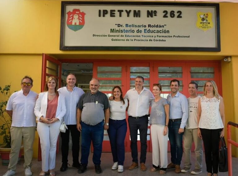 Prunotto y Ferreyra visitaron Brinkmann