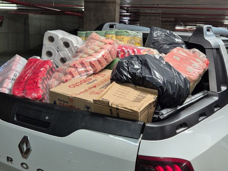 La Legislatura de Córdoba envió ayuda a Bahía Blanca