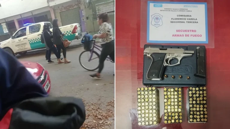 Una alumna llevó una pistola a su escuela