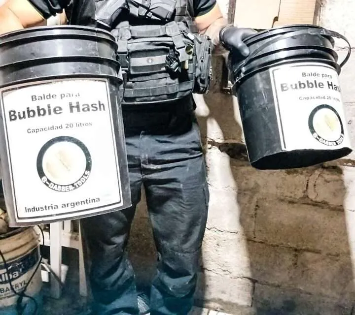 Laboratorio narco en Río Cuarto