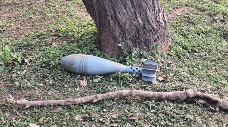 Córdoba: encontraron una munición de mortero en el predio de la basura