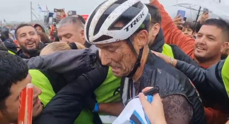 Scaloni y Aimar en el Desafío Río Pinto 