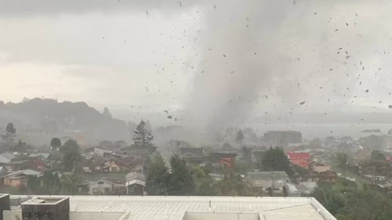 Tornado en Chile 