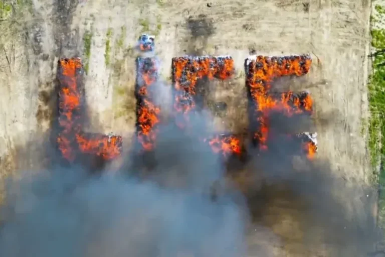 Ciudad intoxicada por la quema de 20 toneladas de marihuana