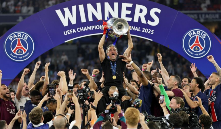 El PSG campeón de Champions League