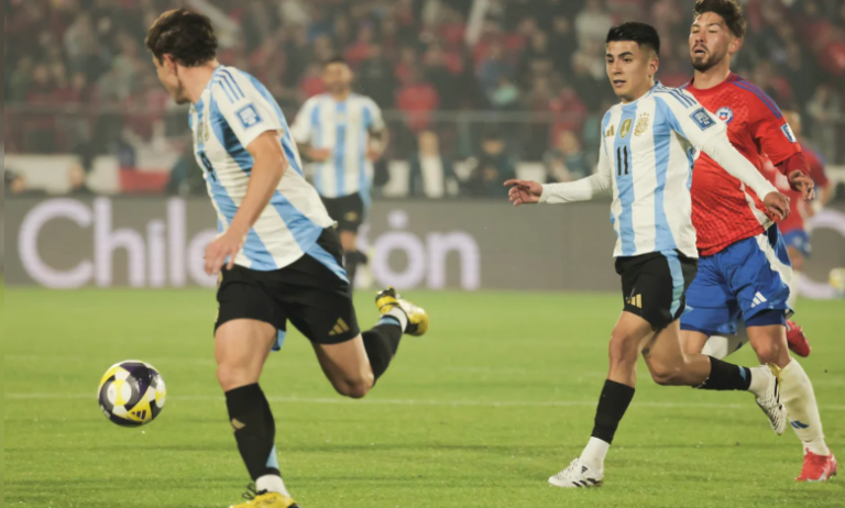 Argentina ganó con gol calchinense