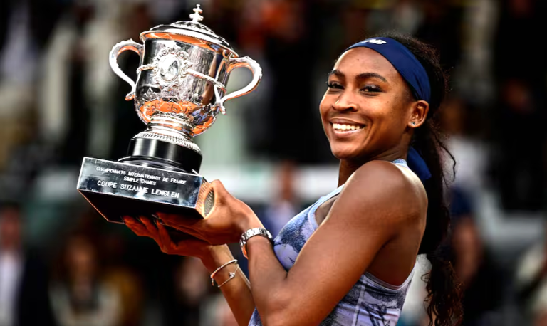Coco Gauff  se consagró campeona en Roland Garros