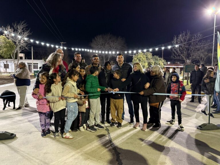 Oncativo avanza: Más pavimento en calle Sarmiento