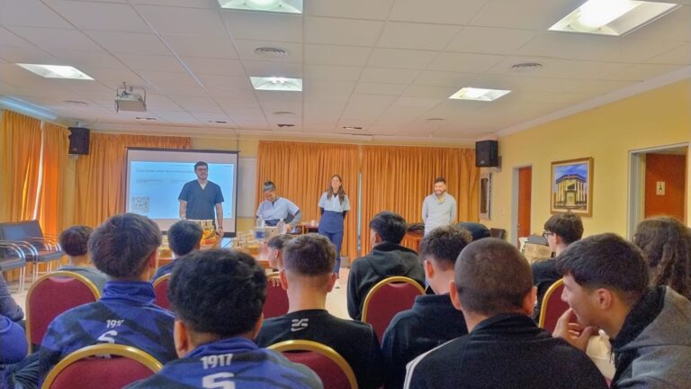 Nutrición deportiva: charla formativa en el Club Sarmiento