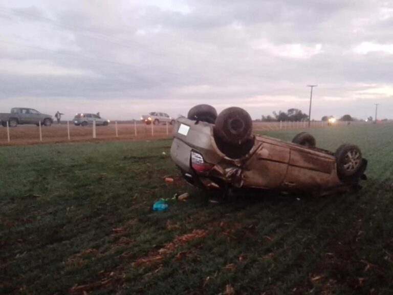 Accidente de tránsito en Sacanta