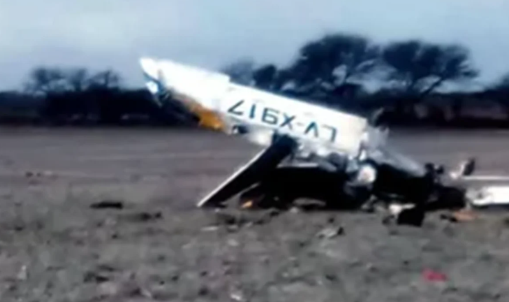 Murió el Intendente de Reducción en un accidente aéreo