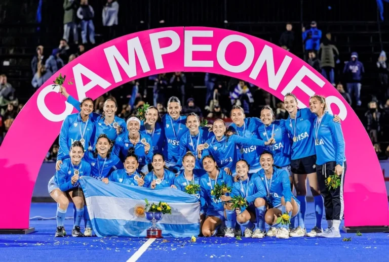 Las Leonas campeonas Panamericanas 