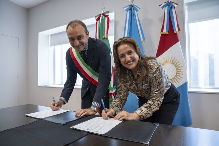 Prunotto se reunió con el alcalde de la ciudad italiana de Turín