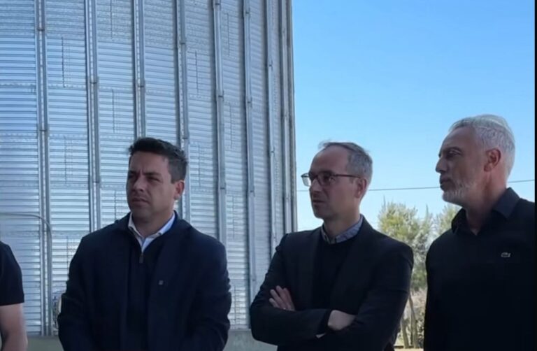 Laguna Larga recibió al senador Mario Borghese