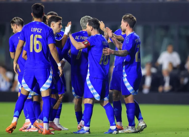 Argentina goleó a Puerto Rico