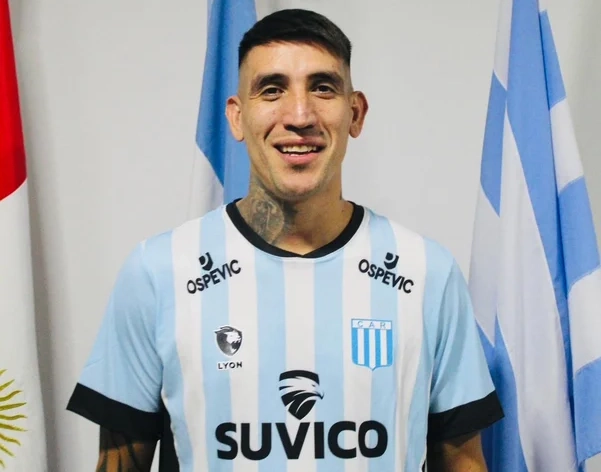 Racing de Córdoba presentó a Ricardo Centurión: “Mi inconducta va a ser dentro de la cancha”