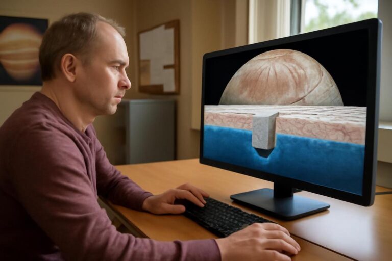 Un estudio sugiere que Europa podría albergar vida en un océano oculto